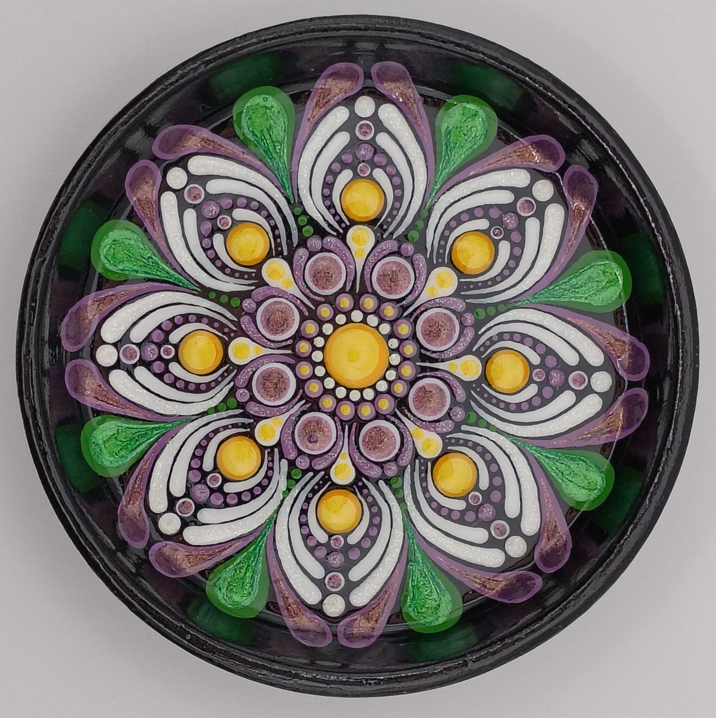 3.3" Plum Trinket Dish