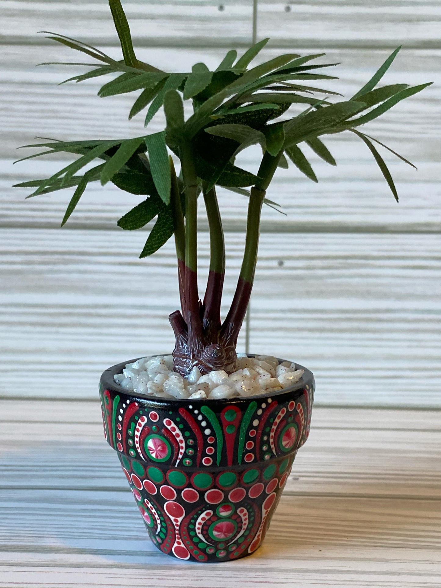 Holiday Floral Pot