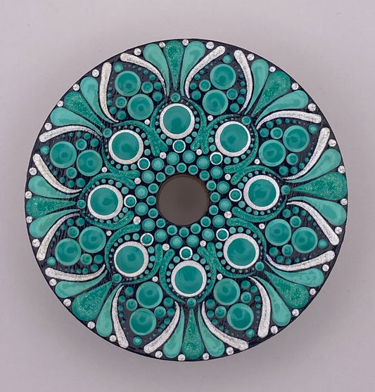 20 oz Teal Glassware