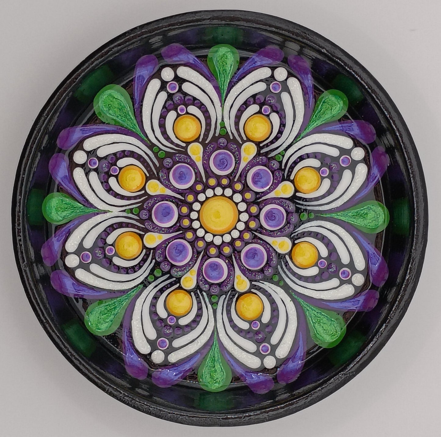 3.3" Purple Trinket Dish