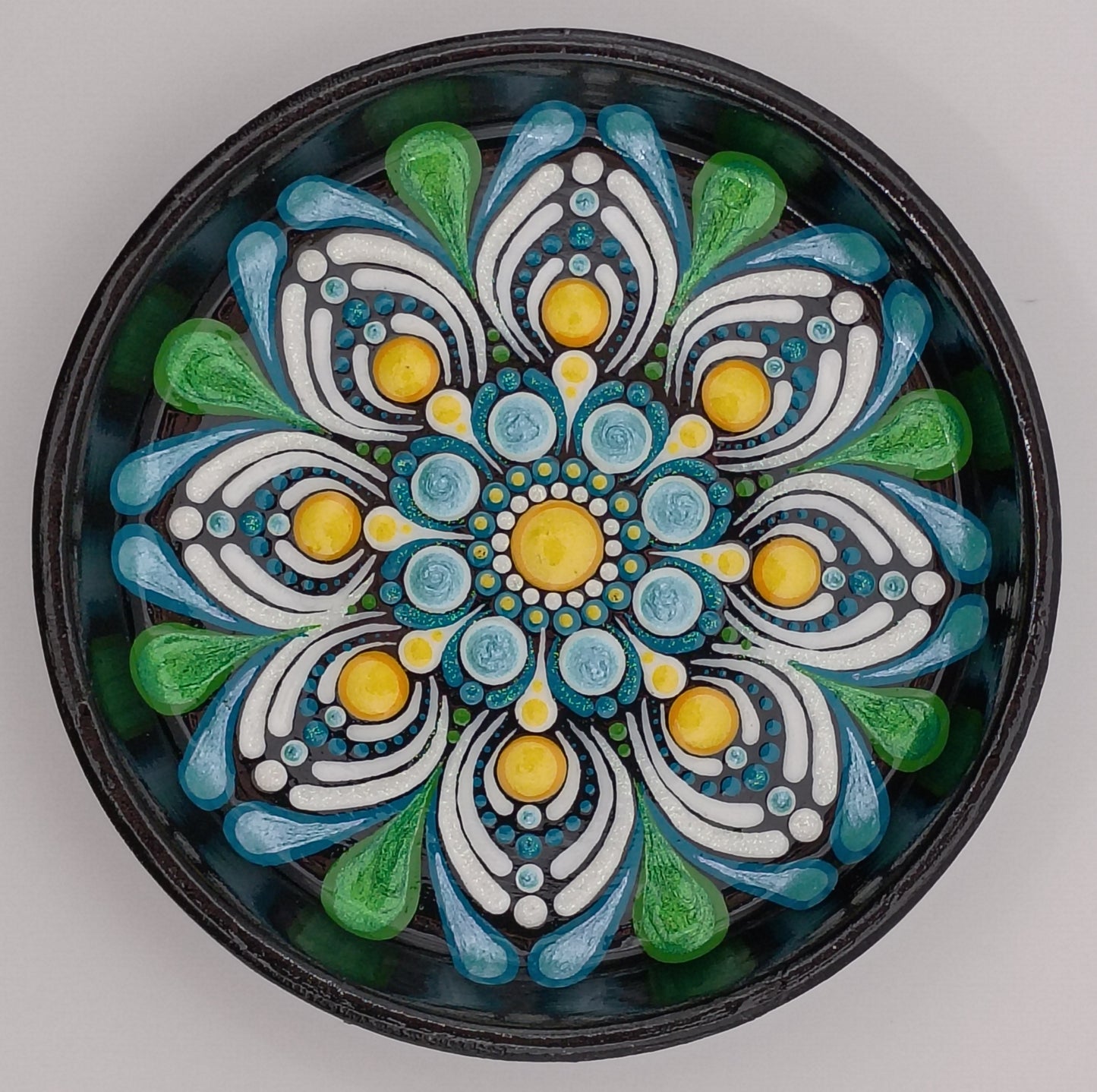 3.3" Light Blue Trinket Dish