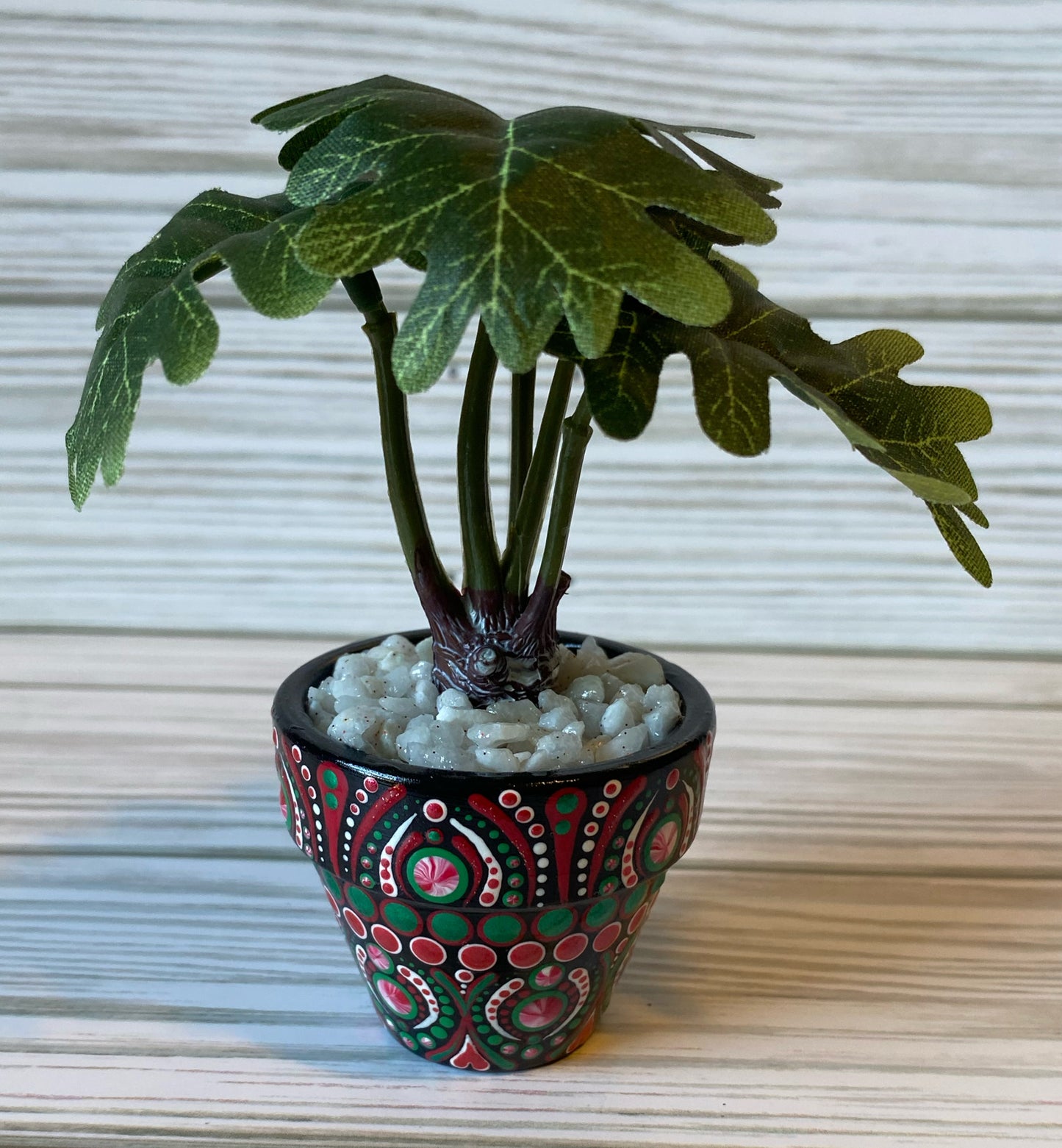 Holiday Floral Pot