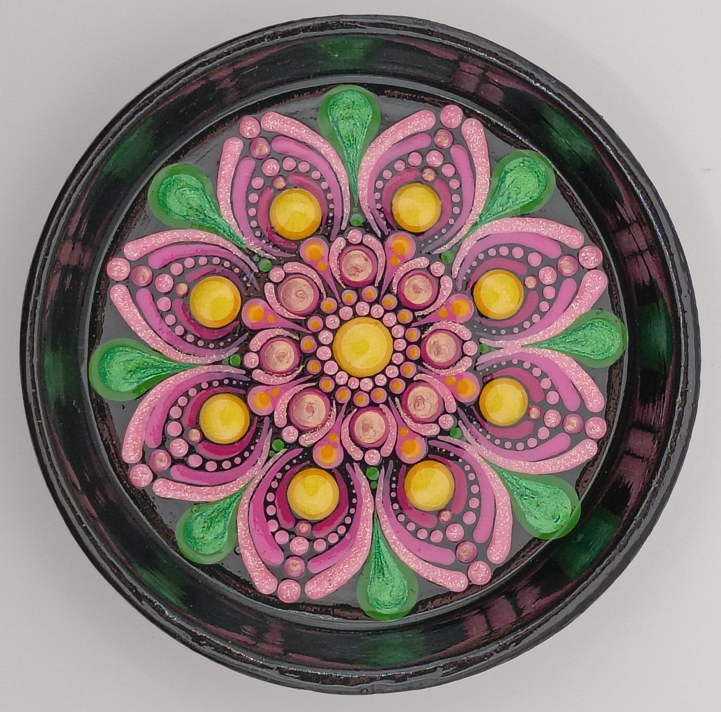 3.3" Pink Trinket Dish