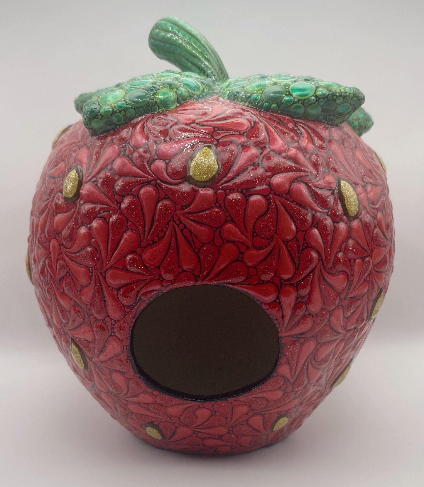 Strawberry Birdhouse