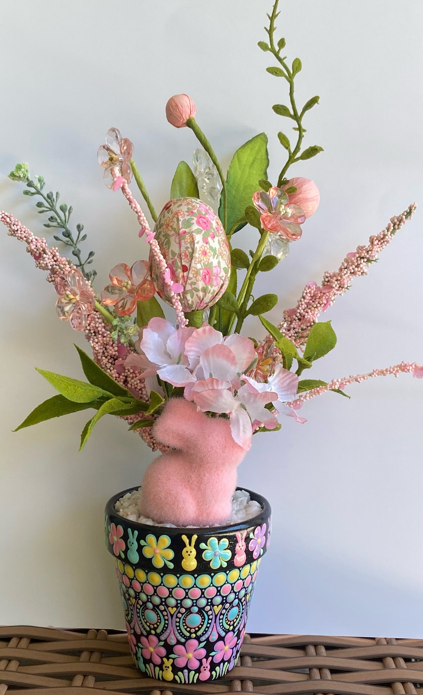 Pink Bunny Pot
