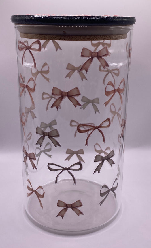 27 oz Bow Glass Storage Container