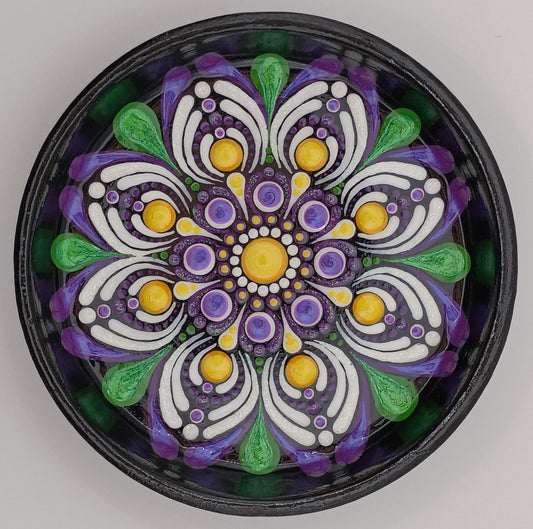 3.3" Purple Trinket Dish