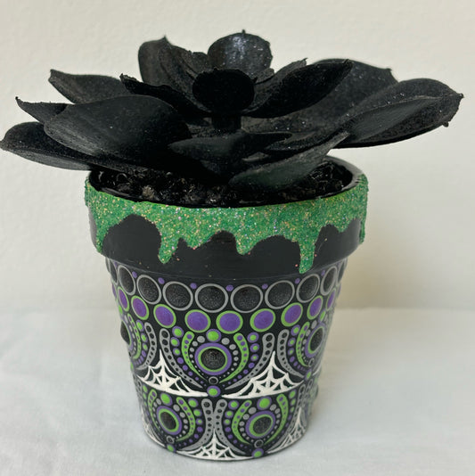 Halloween Floral Pots