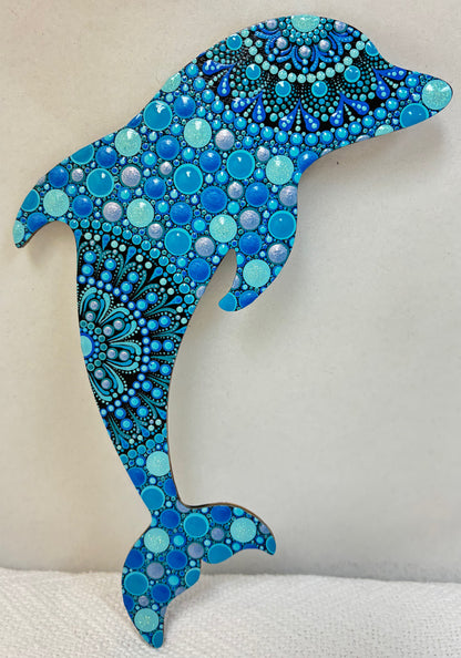 8" Dolphin Wall Decor