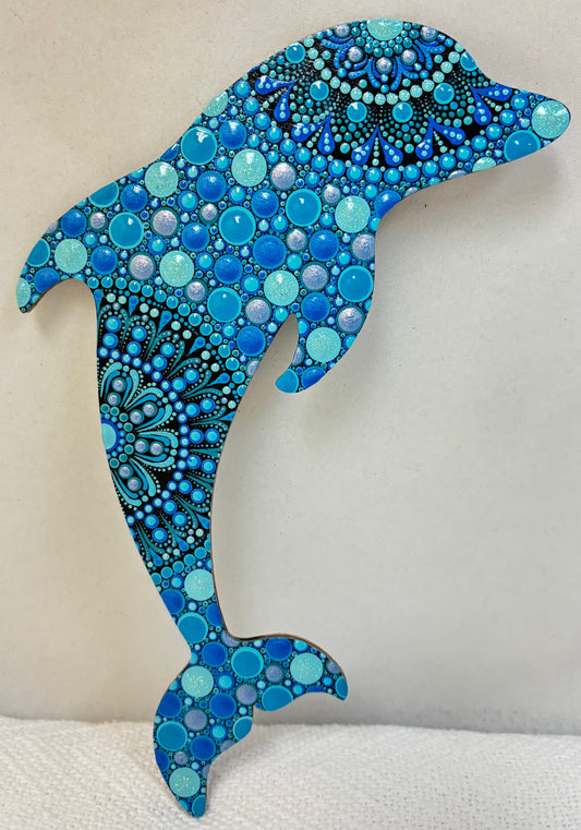 8" Dolphin Wall Decor