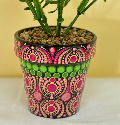 Tropical Floral Pots