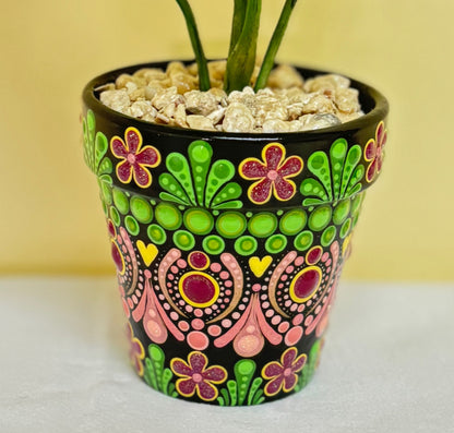 Tropical Floral Pots