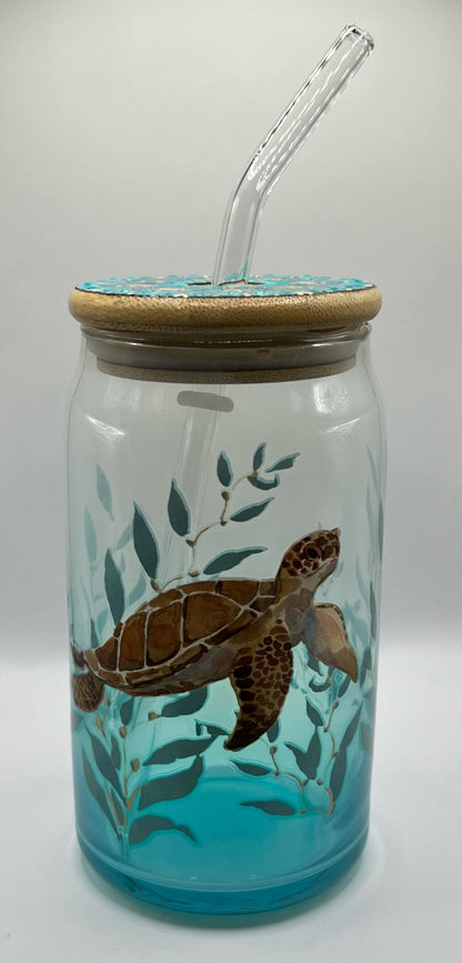16 oz. Turtle Glassware