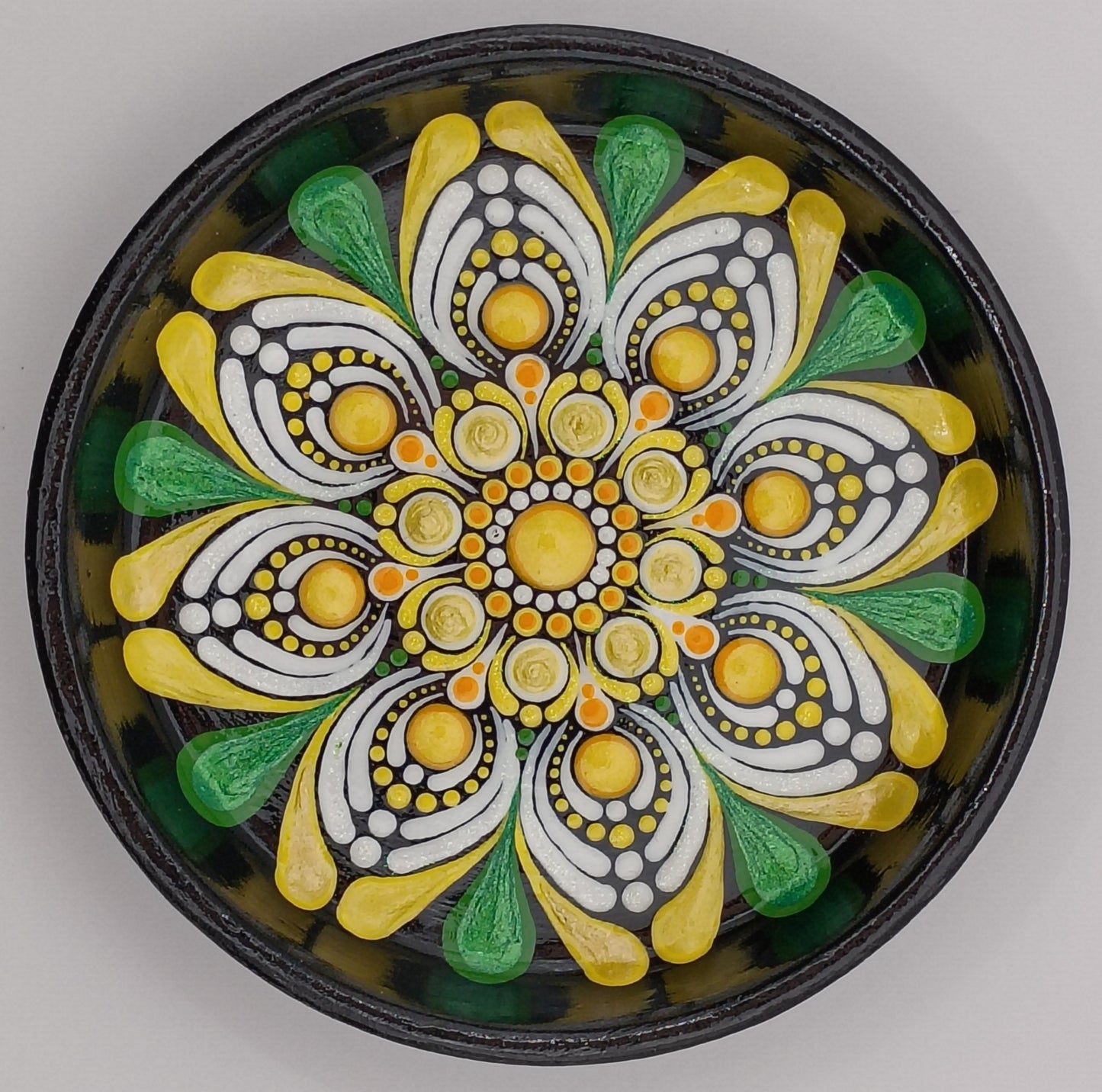 3.3" Yellow Trinket Dish