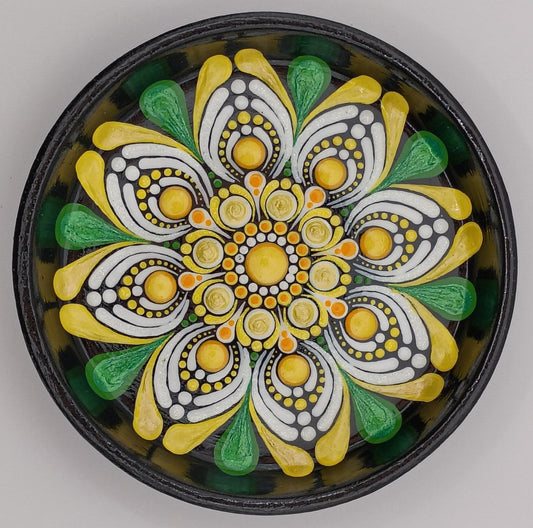 3.3" Yellow Trinket Dish