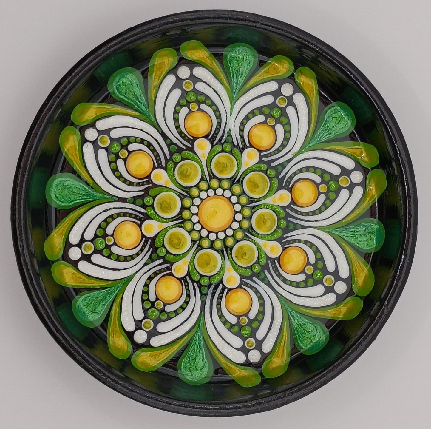 3.3" Green Trinket Dish