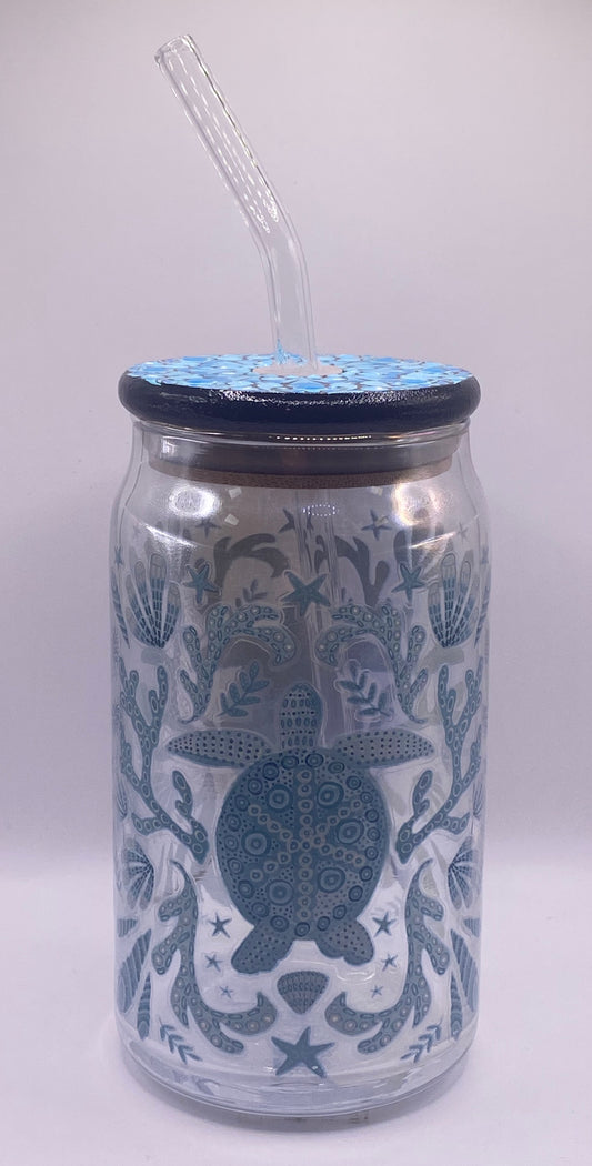 16 oz. Turtle Glassware