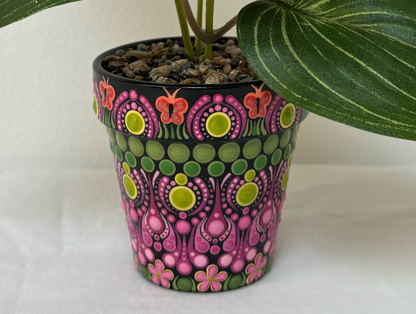 Tropical Floral Pots