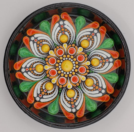 3.3" Orange Trinket Dish